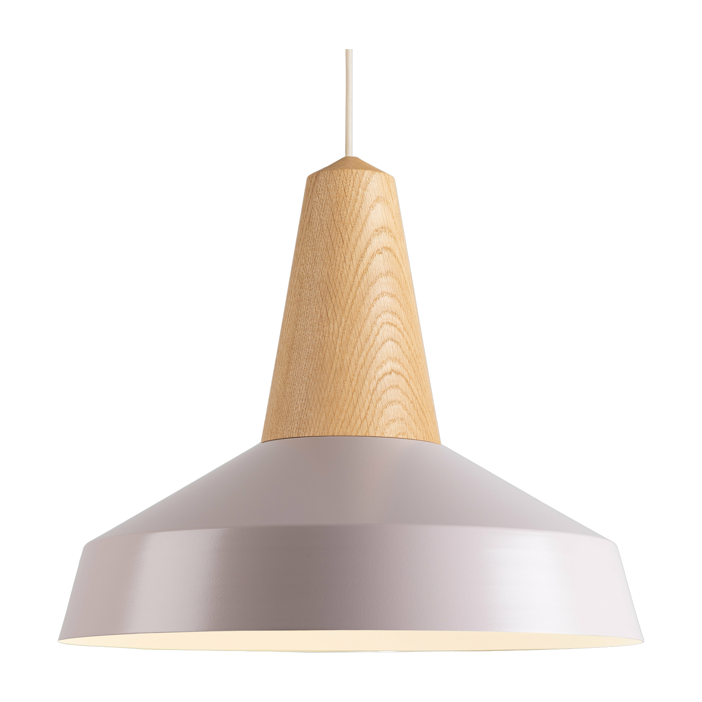 Eikon Circus light pink oak pendant lamp - Schneid Studio