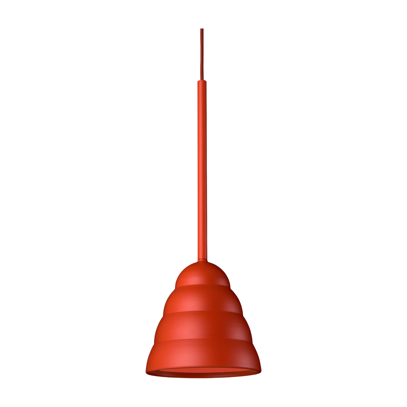 Figura Stream blood orange aluminum suspension - Schneid Studio