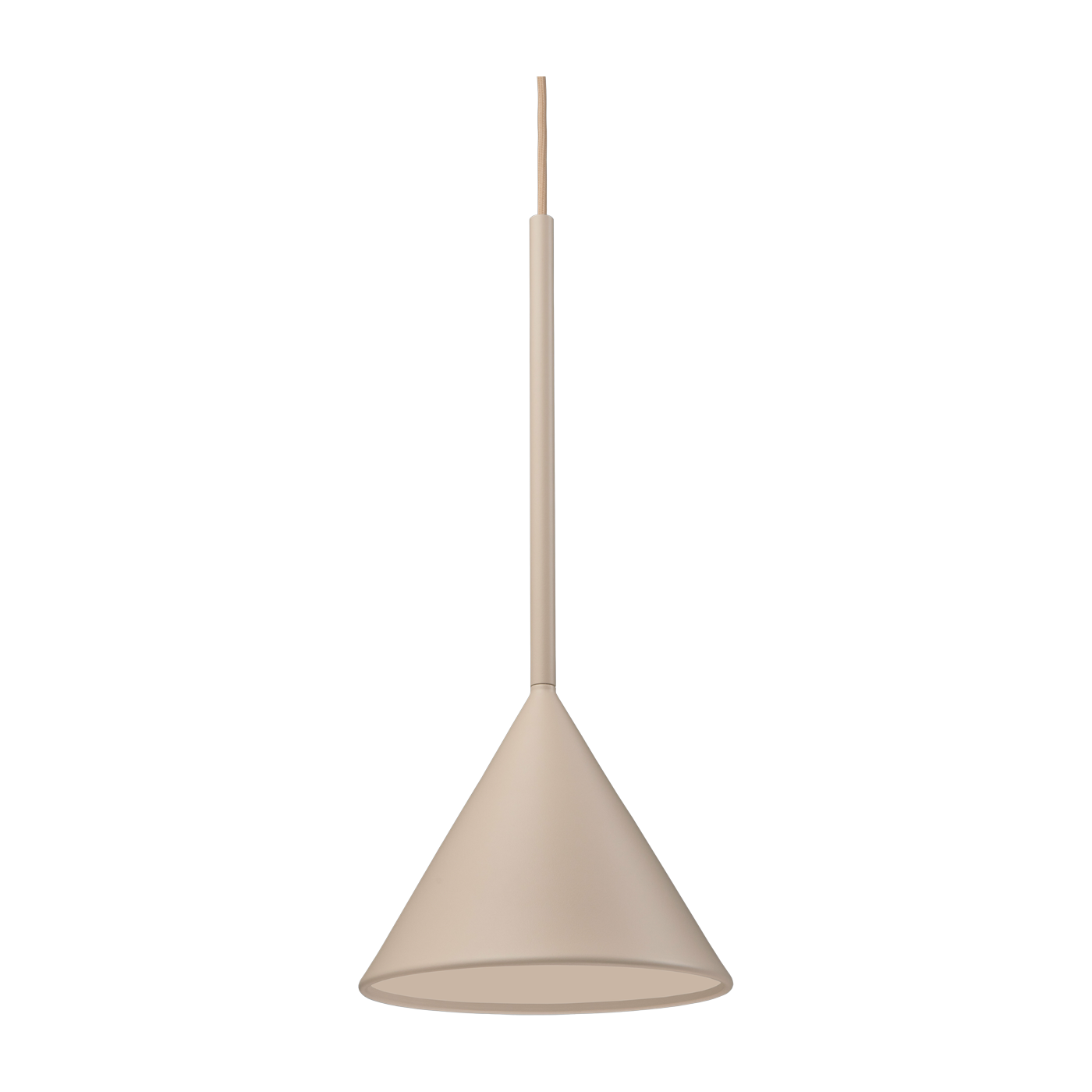 Sand aluminum suspension Figura Cone - Schneid Studio