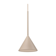 Suspension en aluminium sable Figura Cone - Schneid Studio