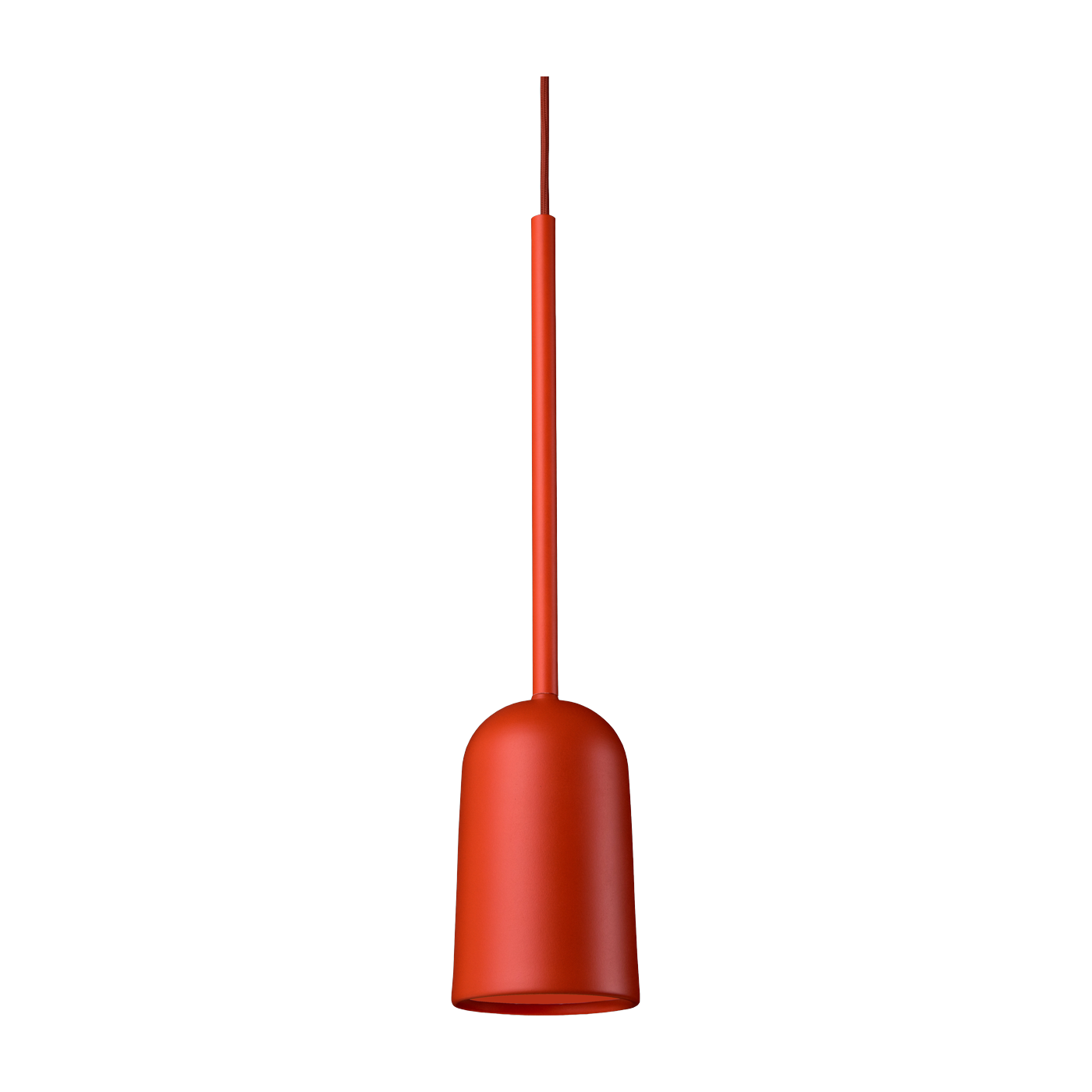 Figura blood orange aluminum suspension Arc - Schneid Studio