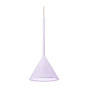 Suspension en aluminium lilas Figura Cone - Schneid Studio