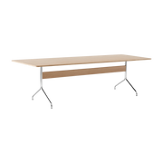 Esstisch aus Eiche und Chrom 250x110 cm Pavilion AV24 - &tradition