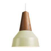 Eikon Pistachio Walnut Wood Pendant Basic - Schneid Studio