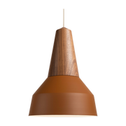 Suspension en bois de noyer ambrée Eikon Basic - Schneid Studio