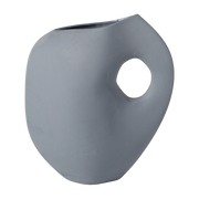 Vase powder blue Aura I - Schneid Studio