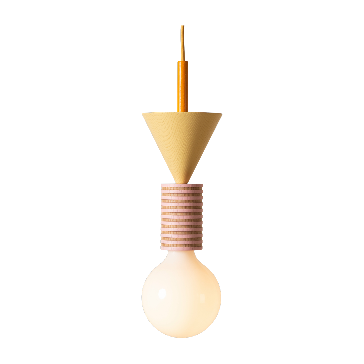 Junit Fruta wooden suspension lamp - Schneid Studio