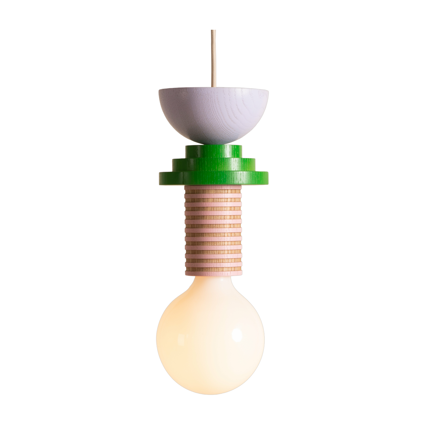 Wooden pendant Junit Gelato - Schneid Studio