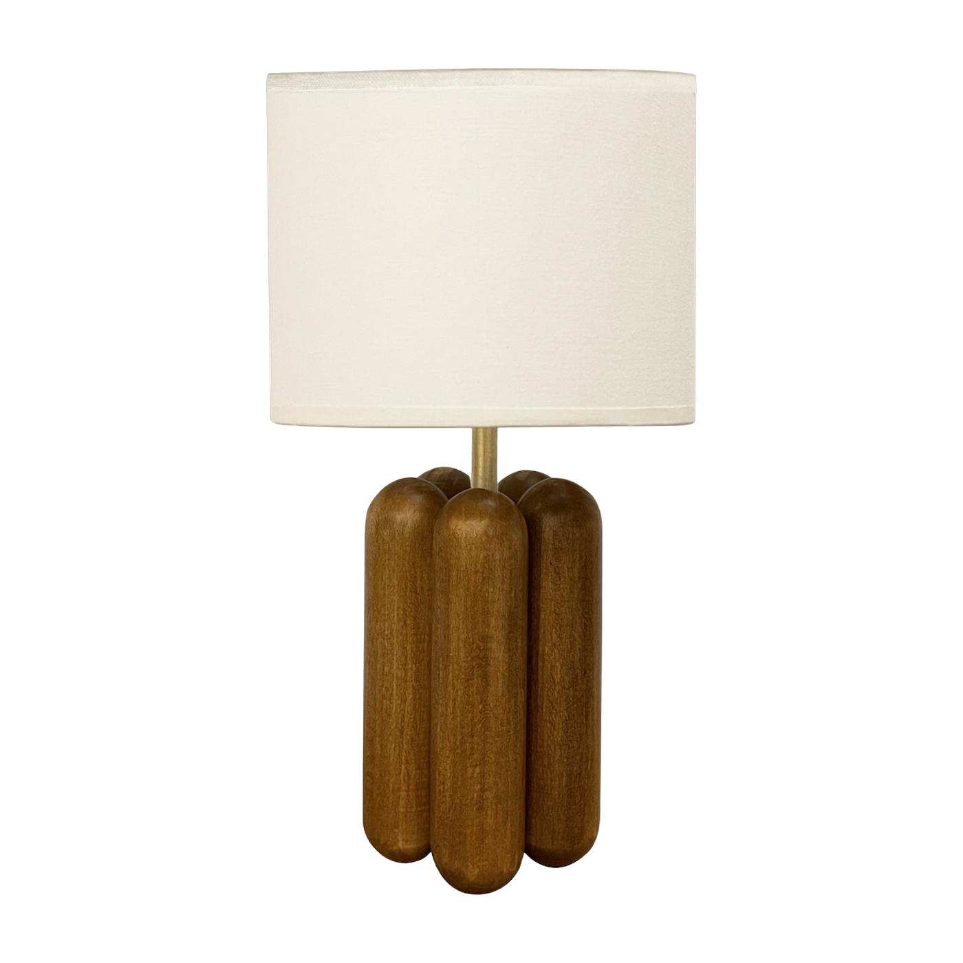 Kleine Lampe aus Holz und Baumwolle Charlotte - - Cosin Paris