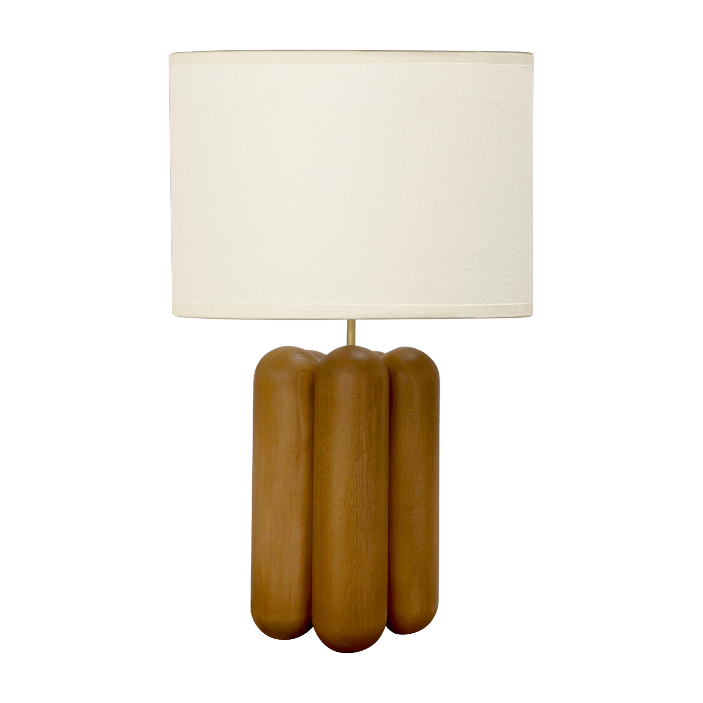 Lampada grande in legno e cotone Charlotte - Cosin Paris