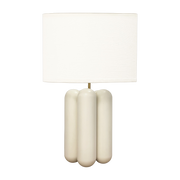 Lampada in legno e lino Charlotte - Cosin Paris