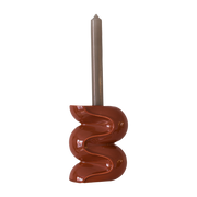 Small candle holder in terracotta Ganache - Cosin Paris