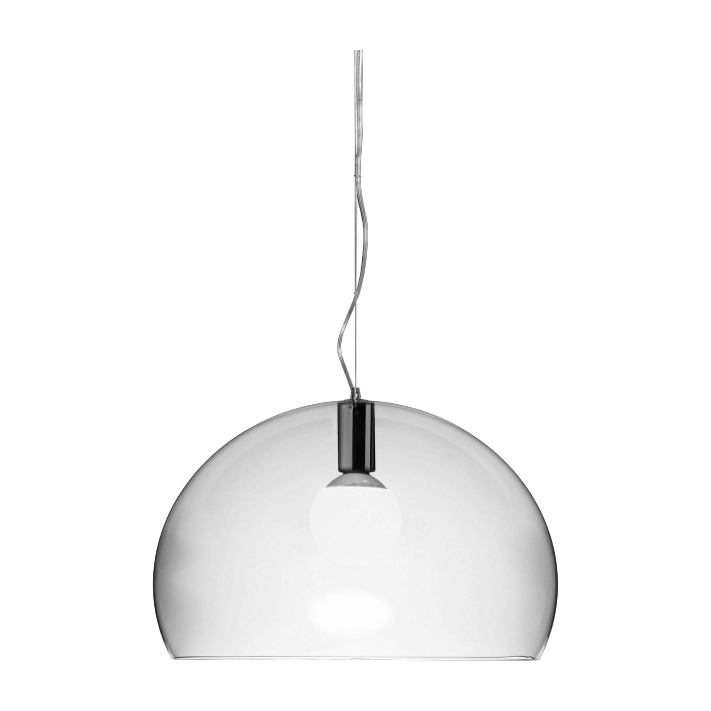 Suspension en plexiglas transparent 52cm FL/Y - Kartell