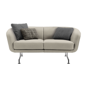 Canapé 2 places tissu beige Betty - Kartell