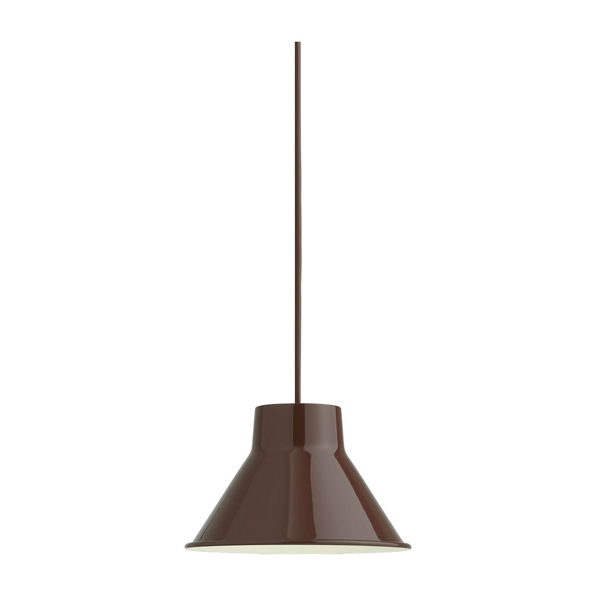 Hängeleuchte aus rotem Stahl 21cm Top -. Muuto