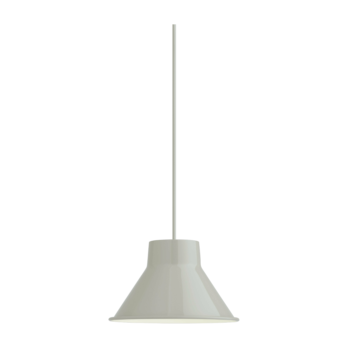 Hängeleuchte aus Stahl grau 21cm Top -. Muuto