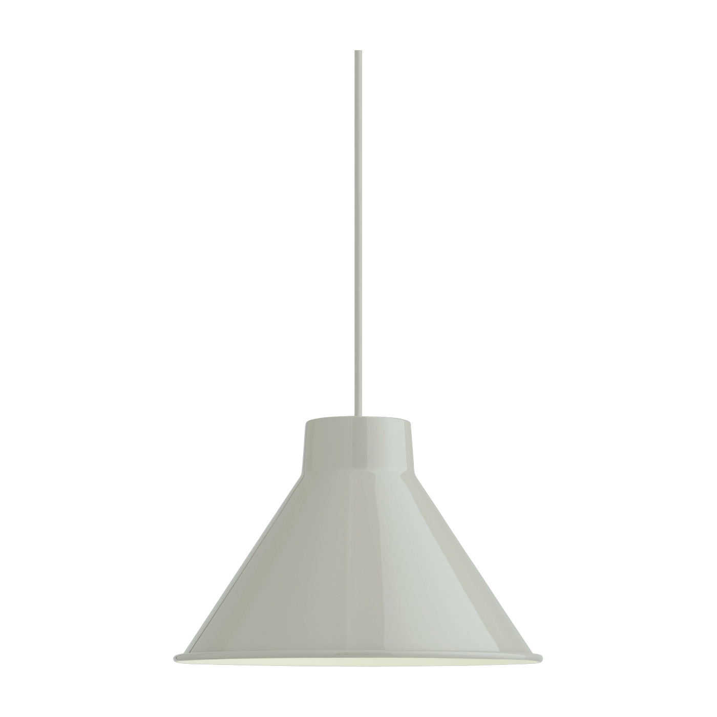 Hängeleuchte aus Stahl grau 28cm Top -. Muuto