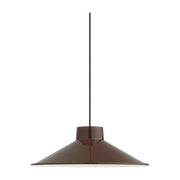 Hängeleuchte aus rotem Stahl 36cm Top -. Muuto