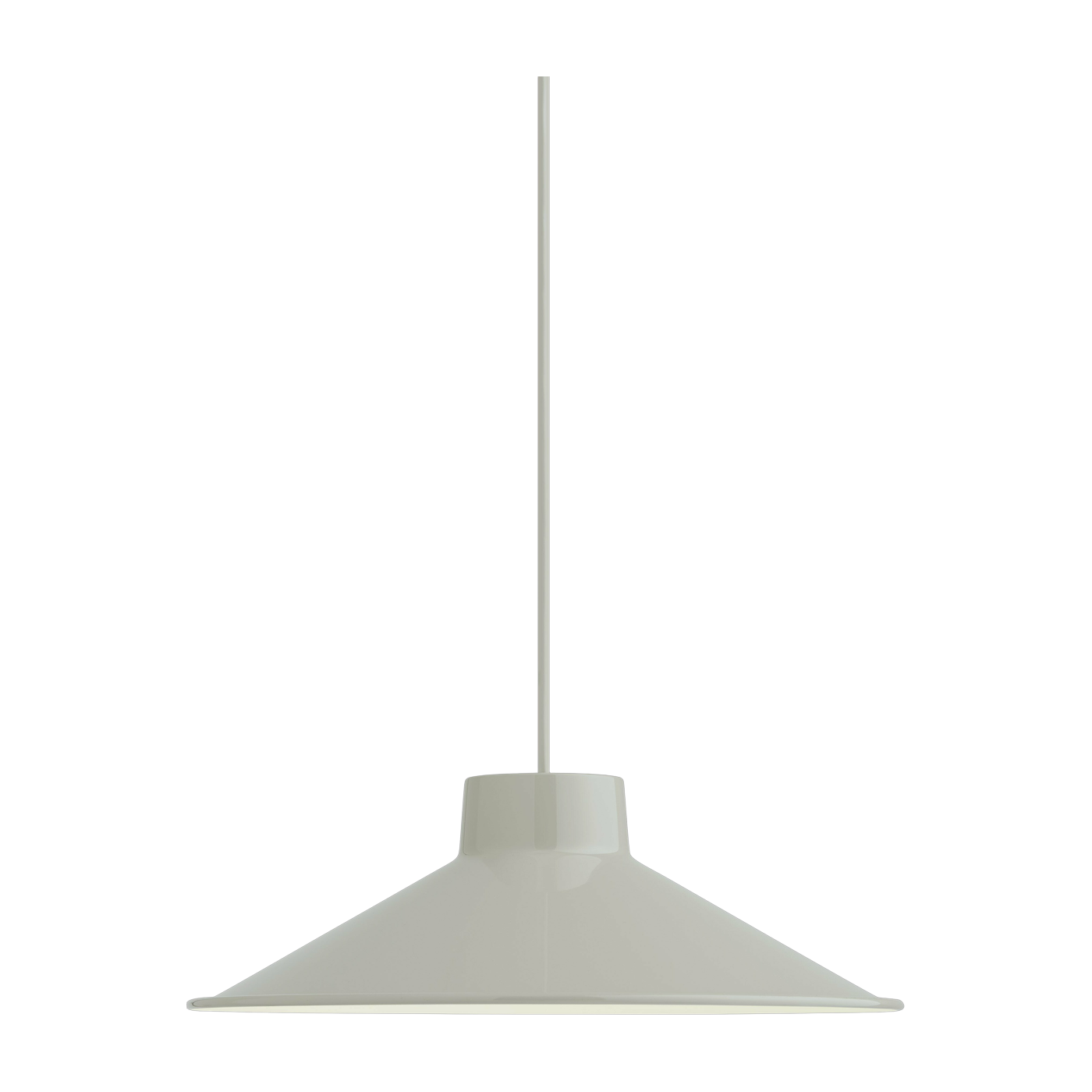 Hängeleuchte aus Stahl grau 36cm Top -. Muuto