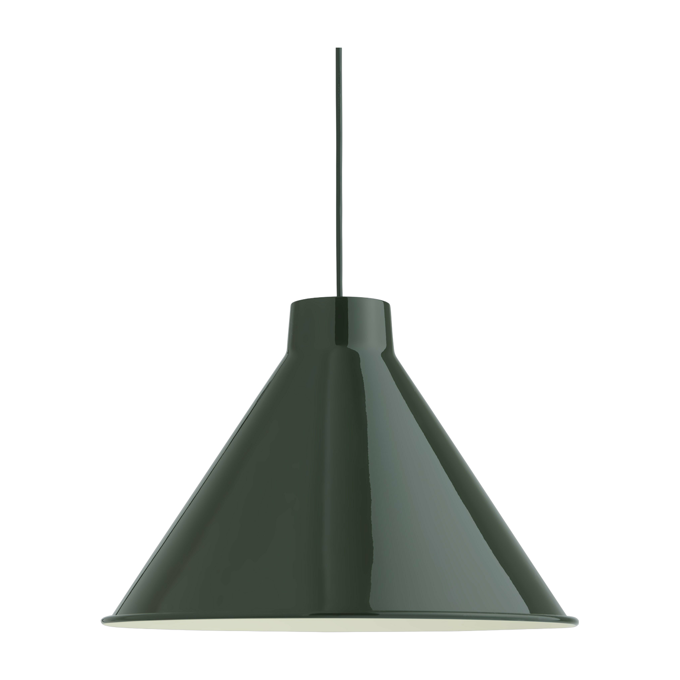Hängeleuchte aus Stahl grün 38cm Top -. Muuto