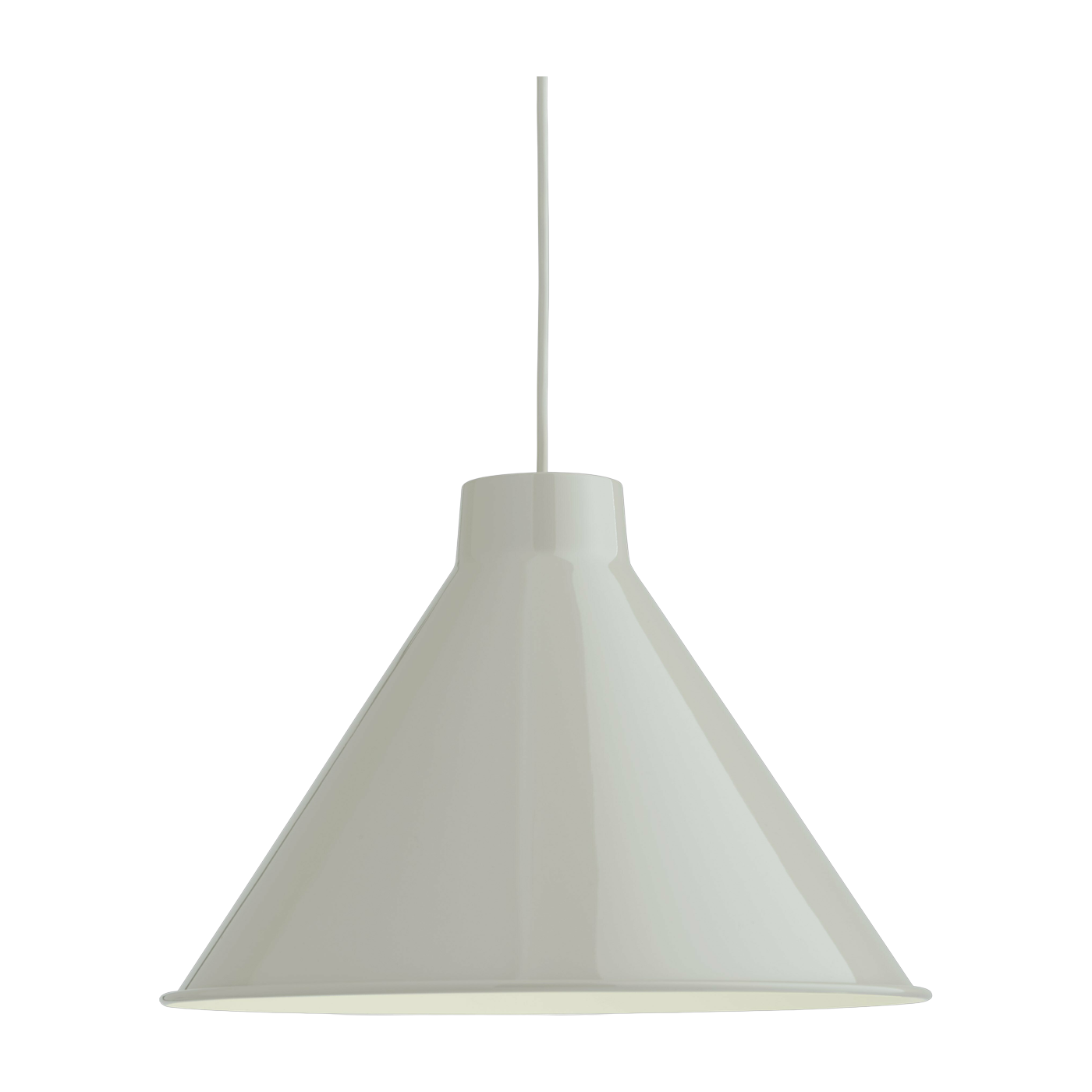 Lámpara colgante de acero gris 38 cm Top - Muuto