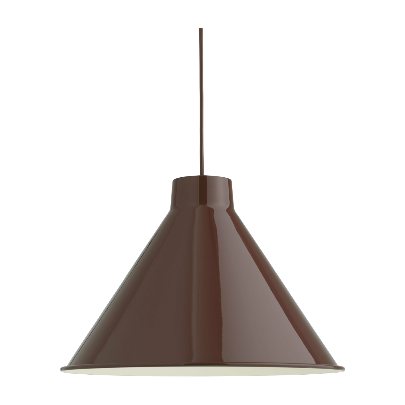 Lámpara colgante de acero rojo 38 cm Top - Muuto