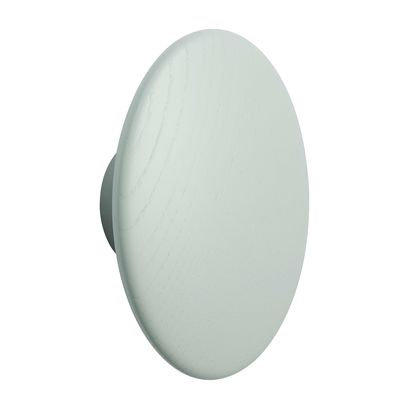 Patère ronde en chêne vert sauge 17 cm The Dots - Muuto
