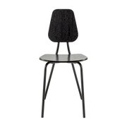 Stuhl aus schwarz furnierter Eiche Hoya -. Emko