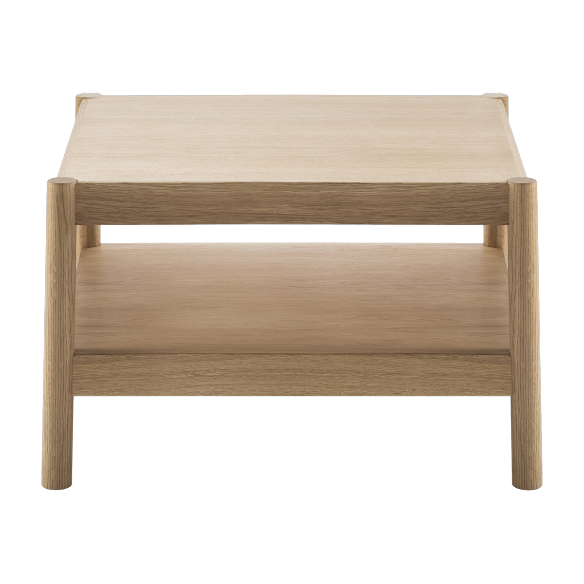 Citizen natural oak coffee table 63x63 cm - Emko