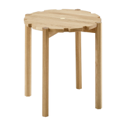Natural oak side table 50 cm Pinion - Ekmo