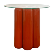 Gueridon in terracotta ceramic Charlotte - Cosin Paris