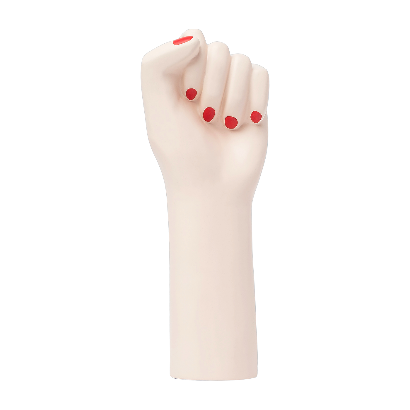 Vase aus weißer Keramik S Girl Power -. DOIY