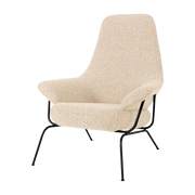 Fauteuil en laine beige Hai - Hem