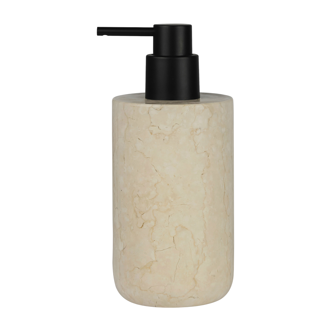Seifenspender aus marbre sandfarben 18cm Marble - -. Mette Ditmer