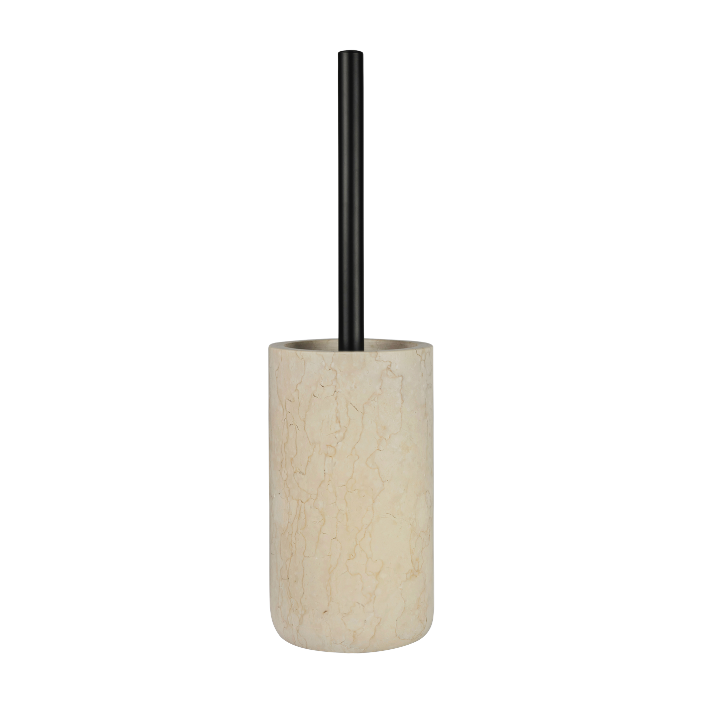 Brosse de toilette en marbre sable Marble - Mette Ditmer