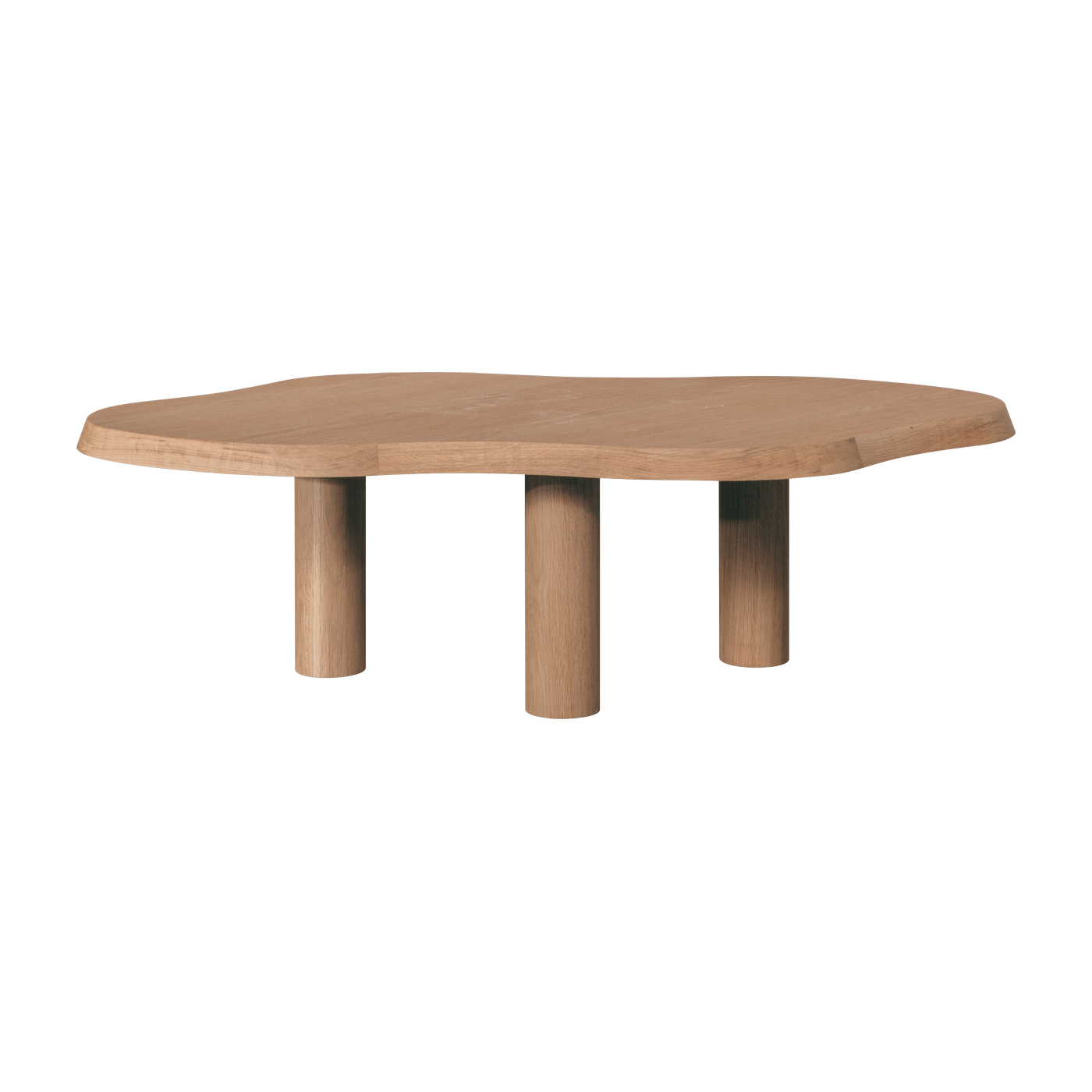 Table basse en chêne naturel 130 x 70 cm - Gabrielle Paris