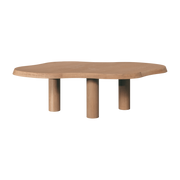 Table basse en chêne naturel 130 x 70 cm - Gabrielle Paris