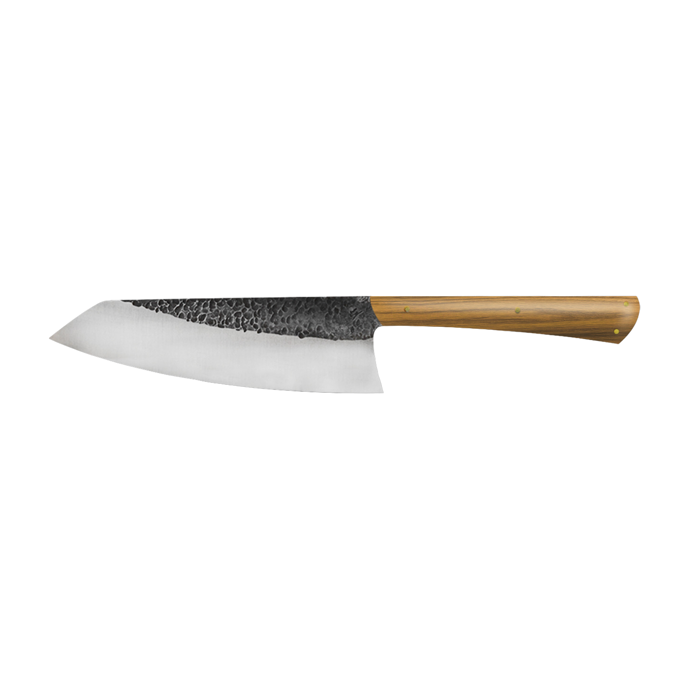 Z40 Enzo 29 cm Cuchillo de cocinero en roble y acero inoxidable - Atelier Miguel