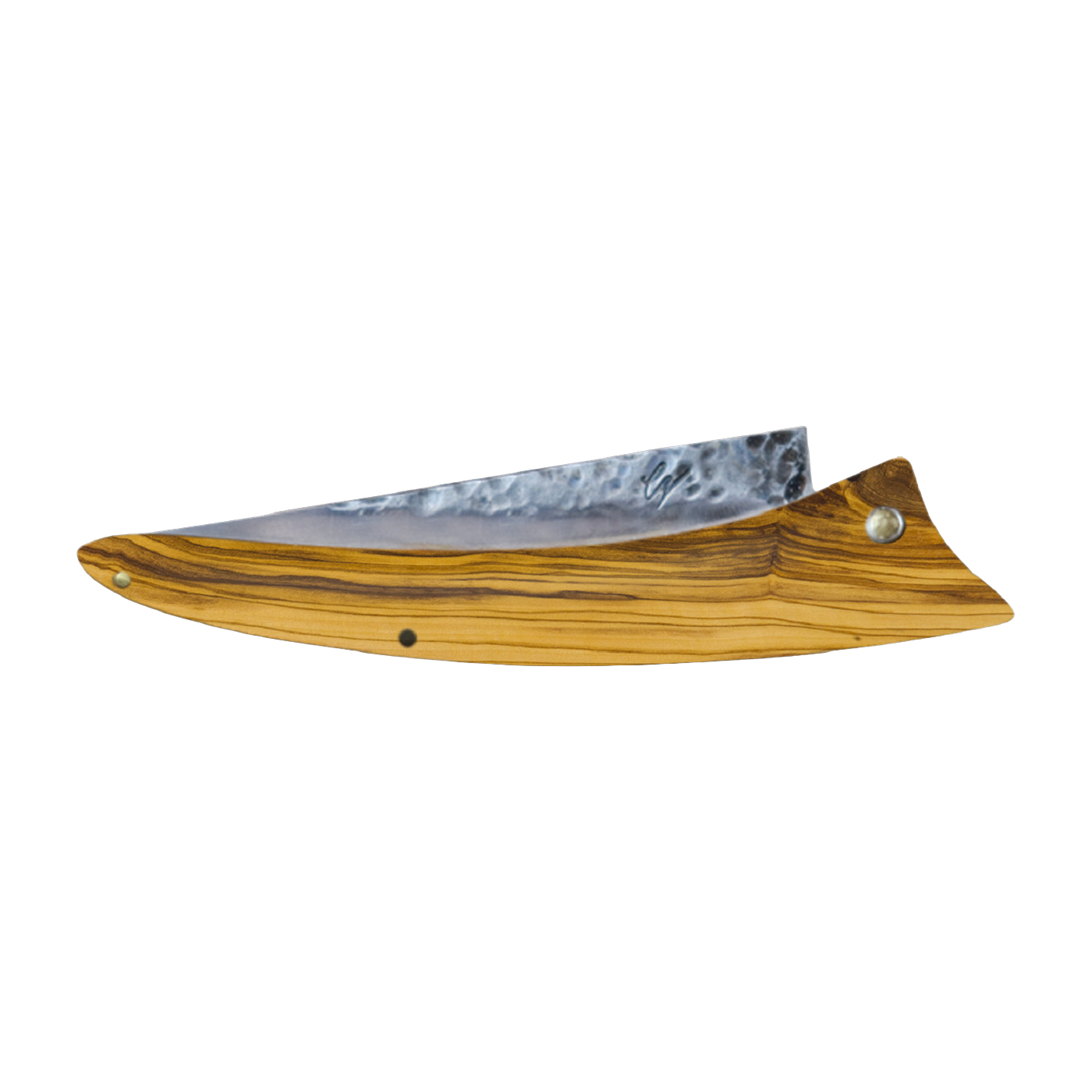 Navaja plegable de madera de olivo Jeannot - Atelier Miguel