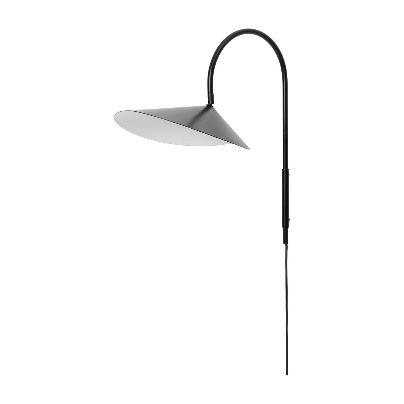 مصباح الجدار الأسود القابل للتدوير Arum - Ferm Living