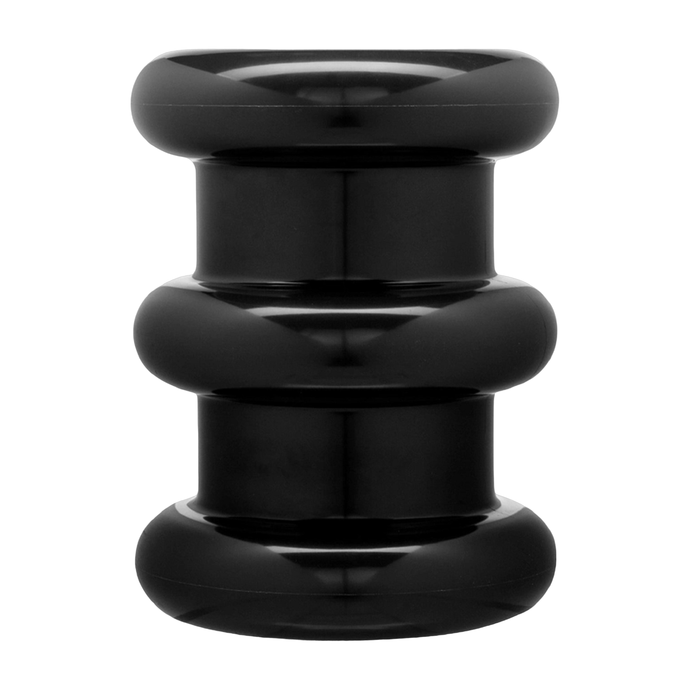 Pilastro Sottsass black side table - Kartell
