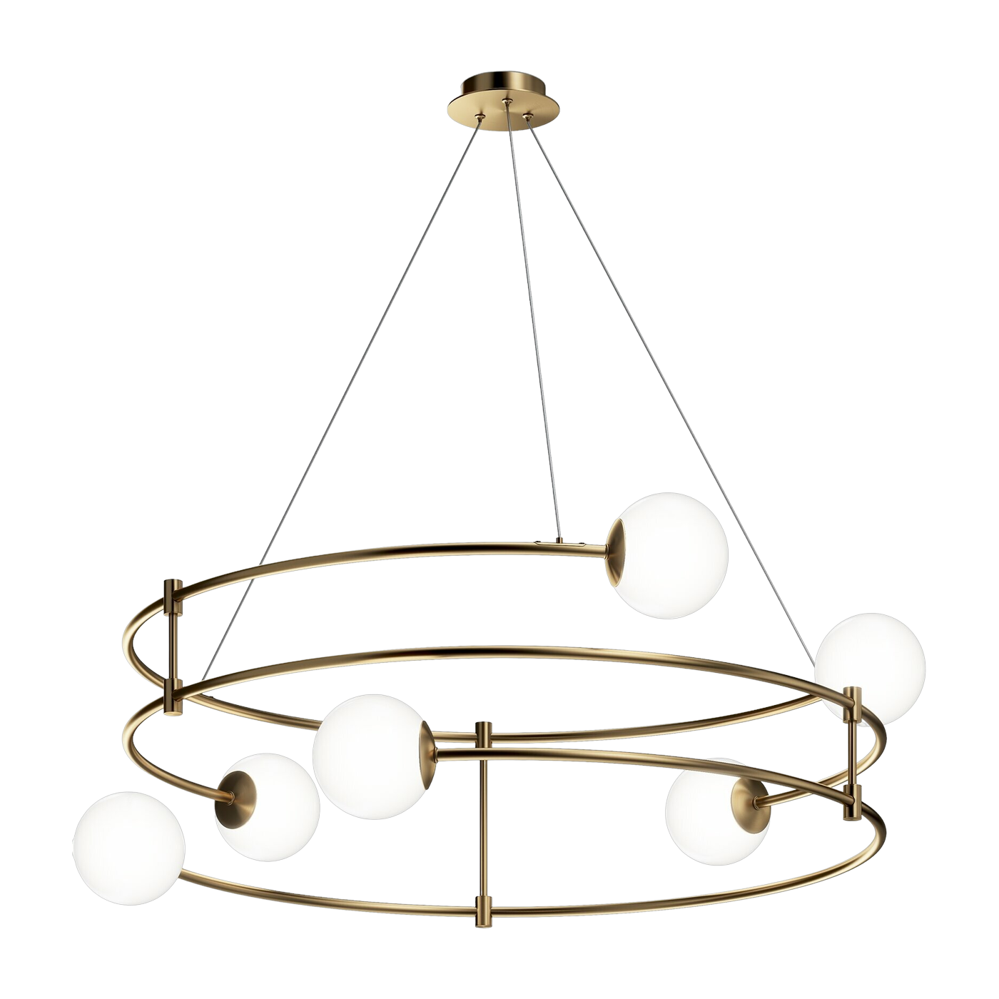 Lustre en métal doré Balance - Maytoni