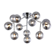 Chrome-plated metal ceiling light 60 cm Dallas - Maytoni