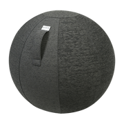 Siège ergonomique en tissu polyester anthracite 60 cm STOV - VLUV