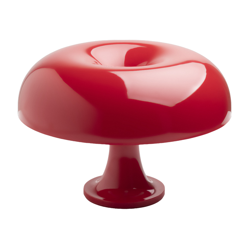 مصباح أرضي أحمر 22×32سم طبعة خاصة Nessino - Artemide