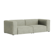 2, 5-Sitzer-Sofa aus Random-Stoff Fade beige Mags Soft Kombination 1 -. Hay