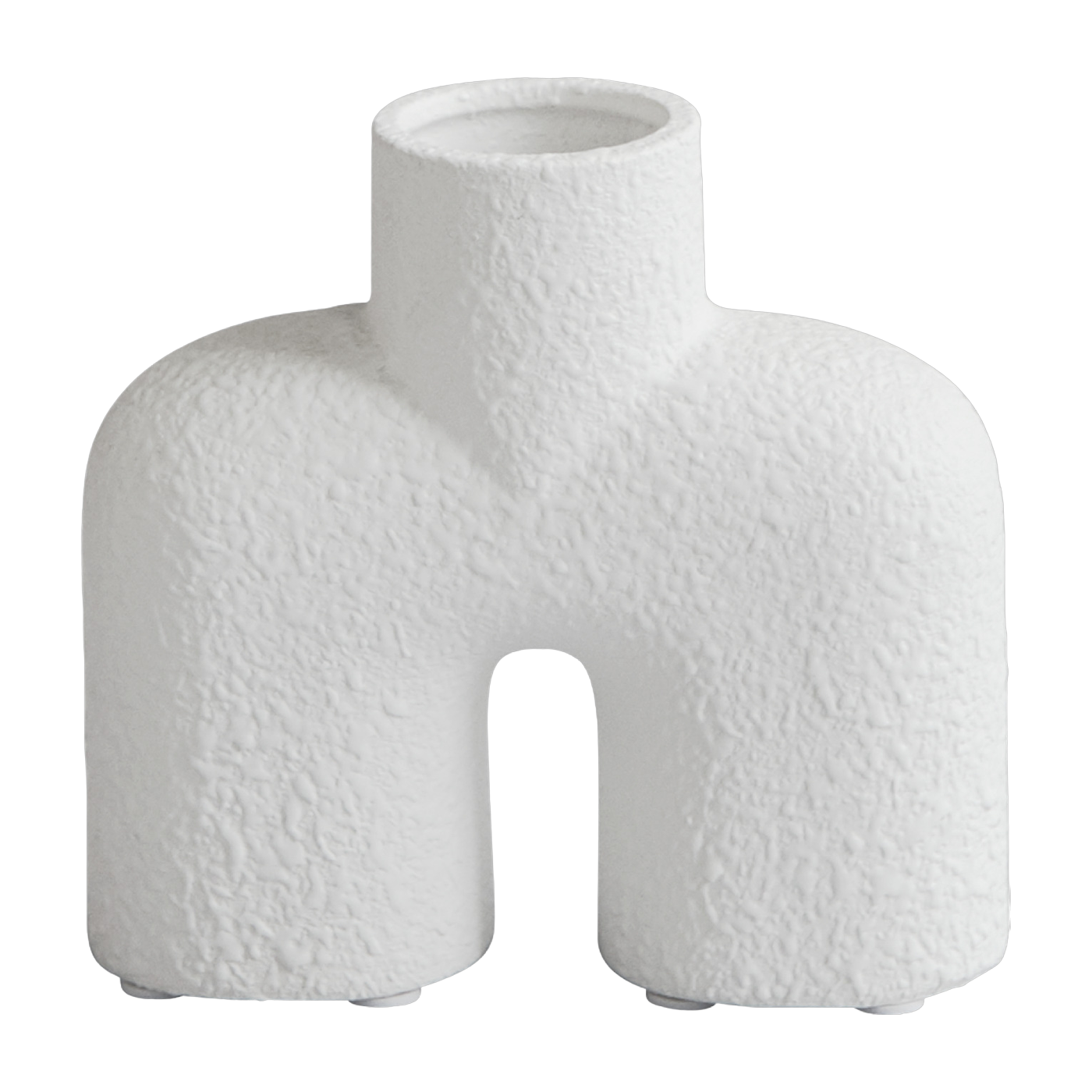 Mini vase in ceramica bianca Cobra 101 Copenhagen