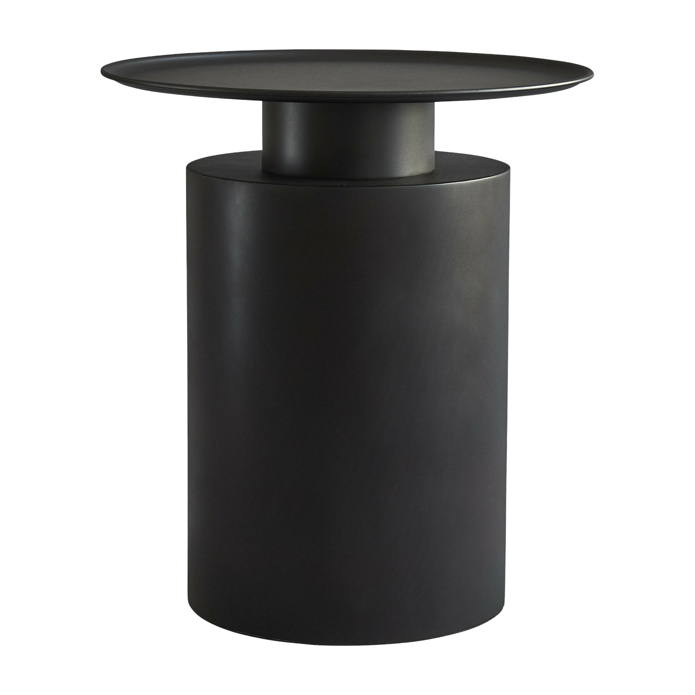 Tavolo da pranzo in metallo nero a colonna 50 cm - 101 Copenhagen