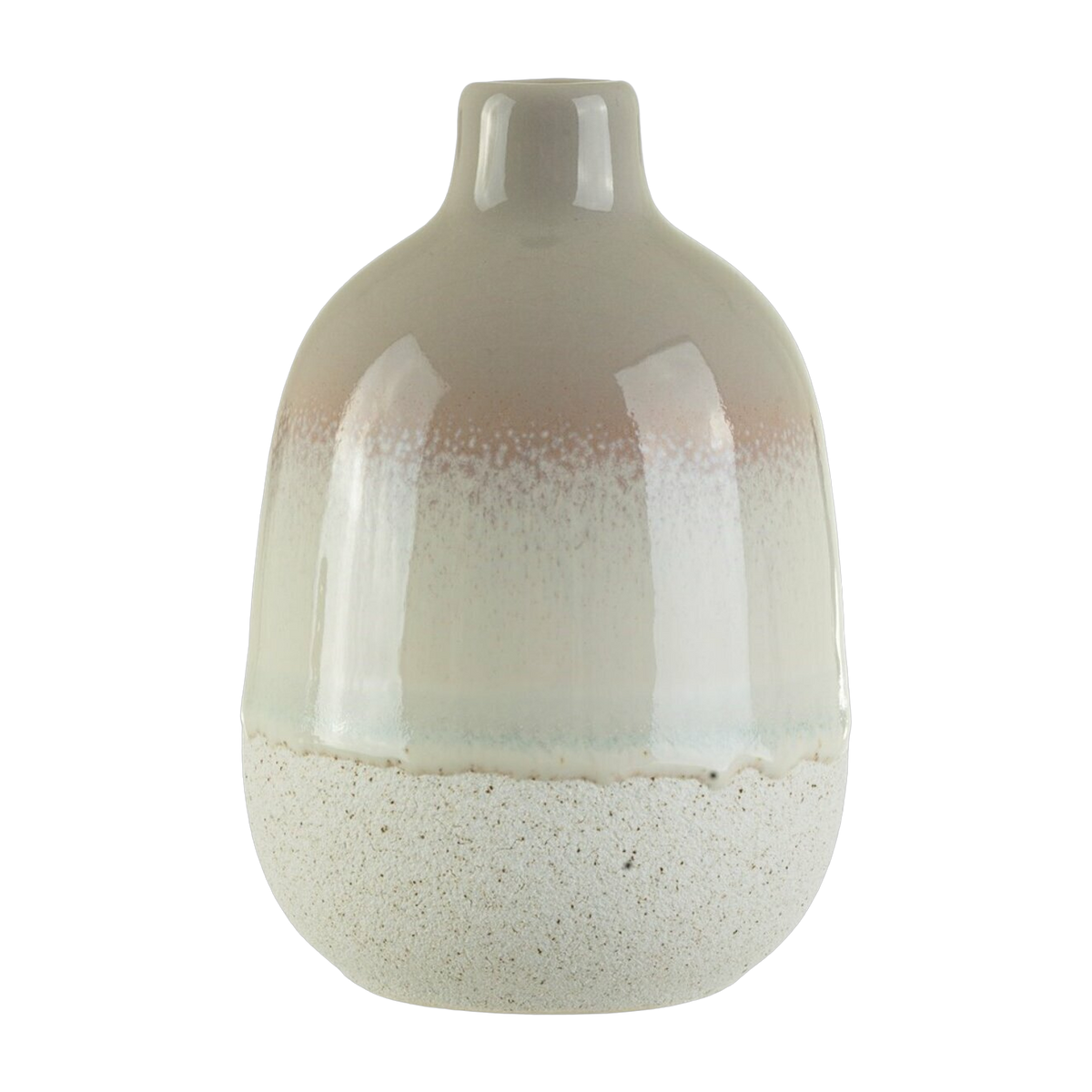 Petite vase en grès gris Mojave Glaze -  Saass & Belle