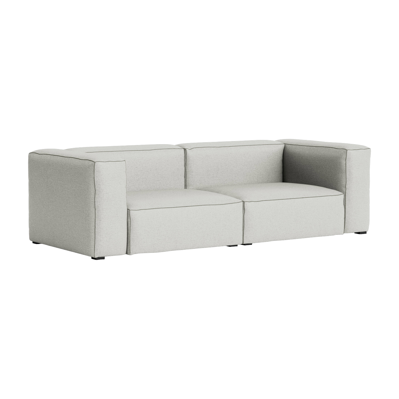 2. 5 seater fabric sofa Mags Soft combination 1 - Hay